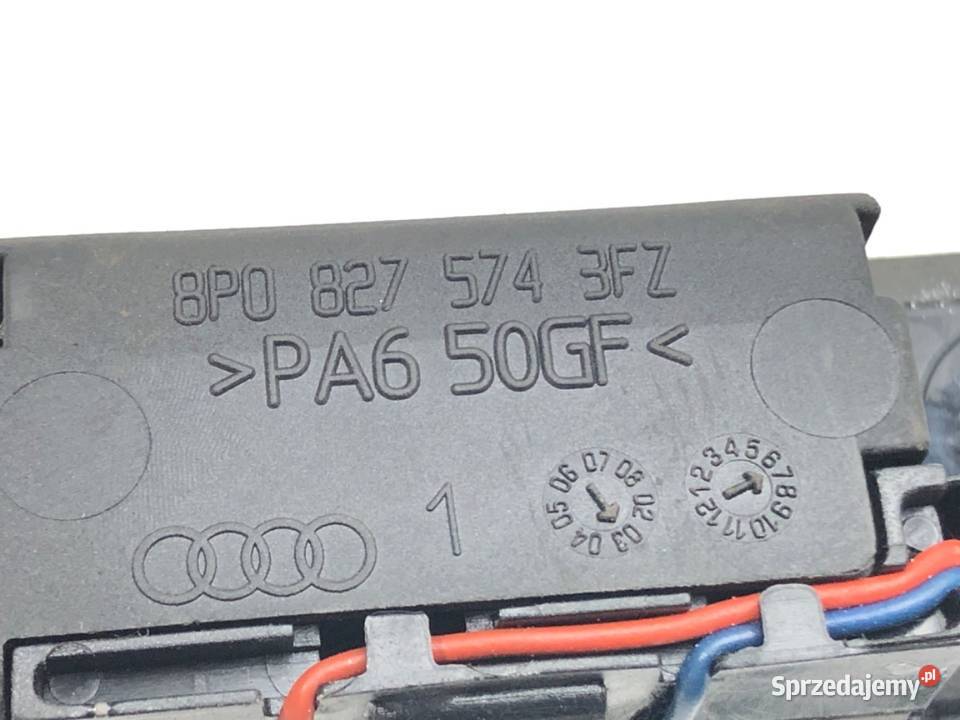 KLAMKA KLAPY TYŁ AUDI A3 8P 8P0827574 Hatchback podkarpackie