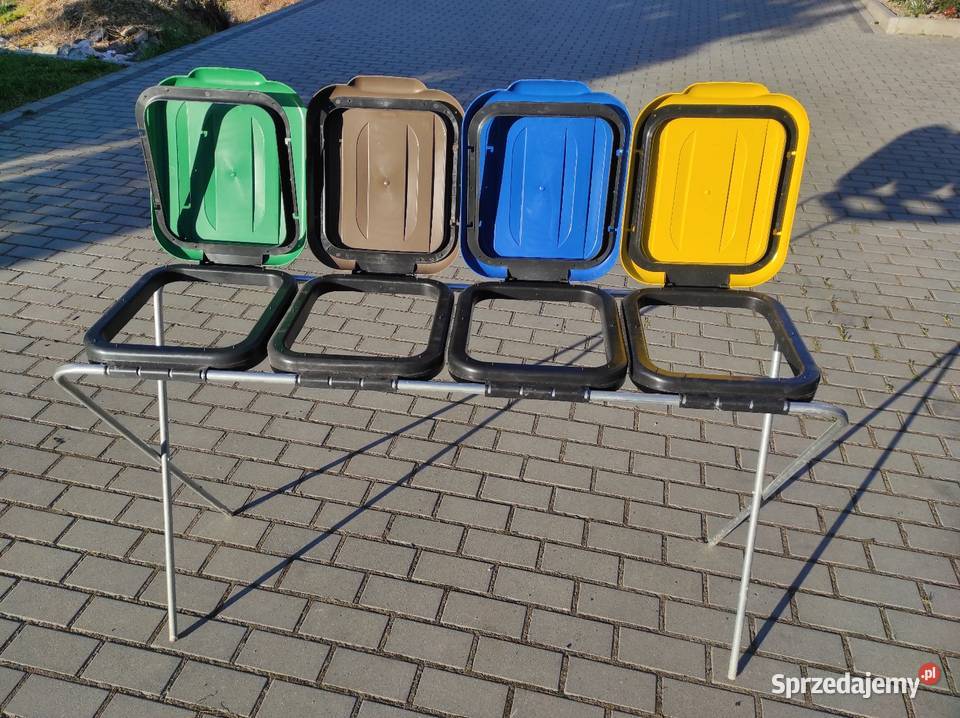 Stojak na worki na śmieci Pranie i sprzątanie podkarpackie Wielopole Skrzyńskie sprzedam