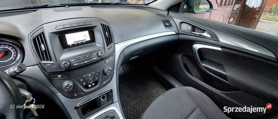 Opel insignia 16 Turbo 170 wersja liftback Zarejestrowany w Polsce pomorskie Kolbudy