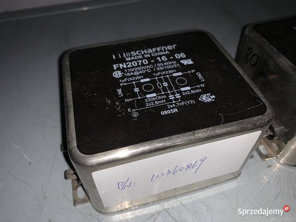 Schaffner FN20701606 Inline Filter Warszawa