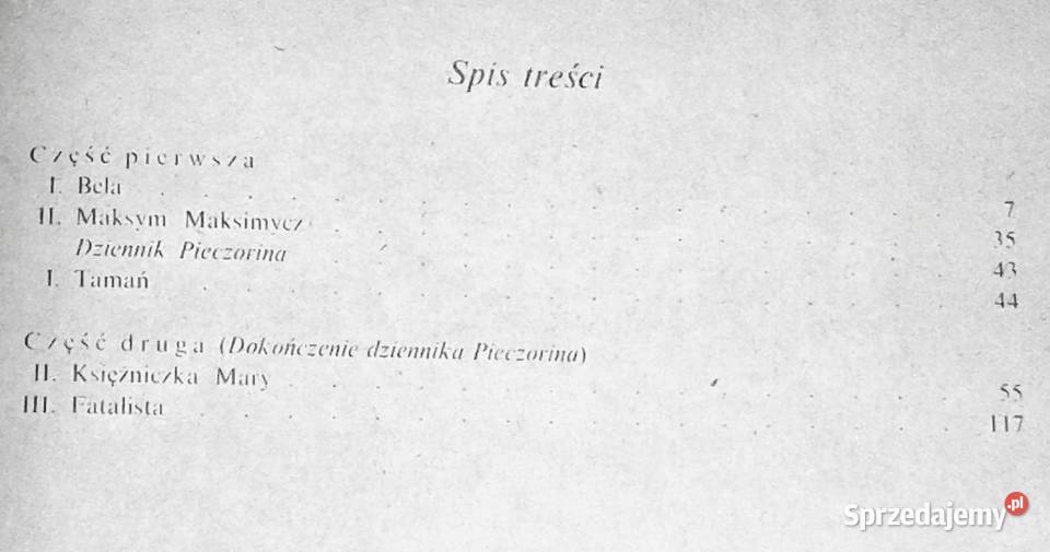 Bohater naszych czasów Michaił Lermontow Chełm