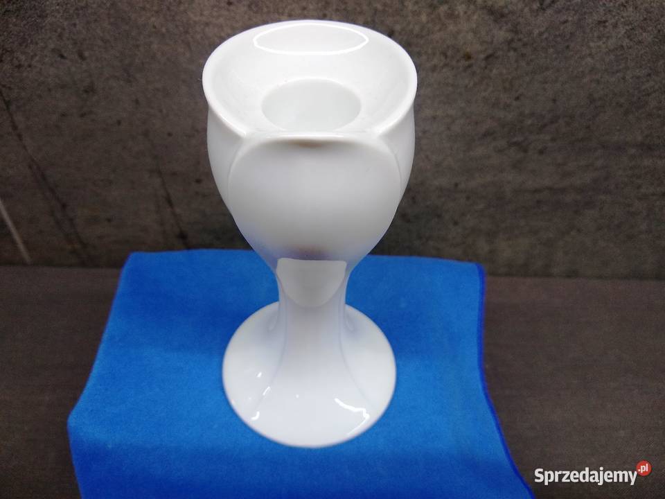 Świecznik Royal KPM Porcelana i szkło