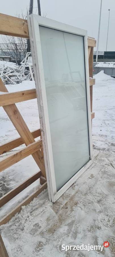 OKNA KacprzaK Witryna 94x161 FIX Używany PCV Siedlce