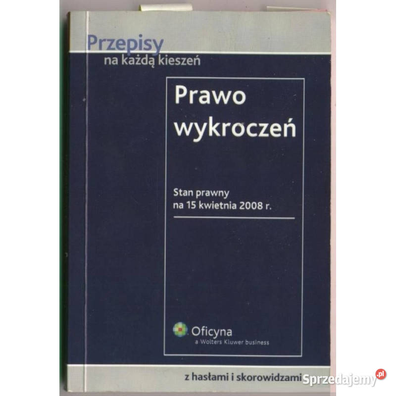 Prawo wykroczeń 2008 Łódź