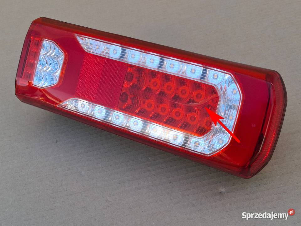 MERCEDES ACTROS MP5 LAMPA PRAWY TYŁ PRAWA TYLNA Lampy tylne Bieleń