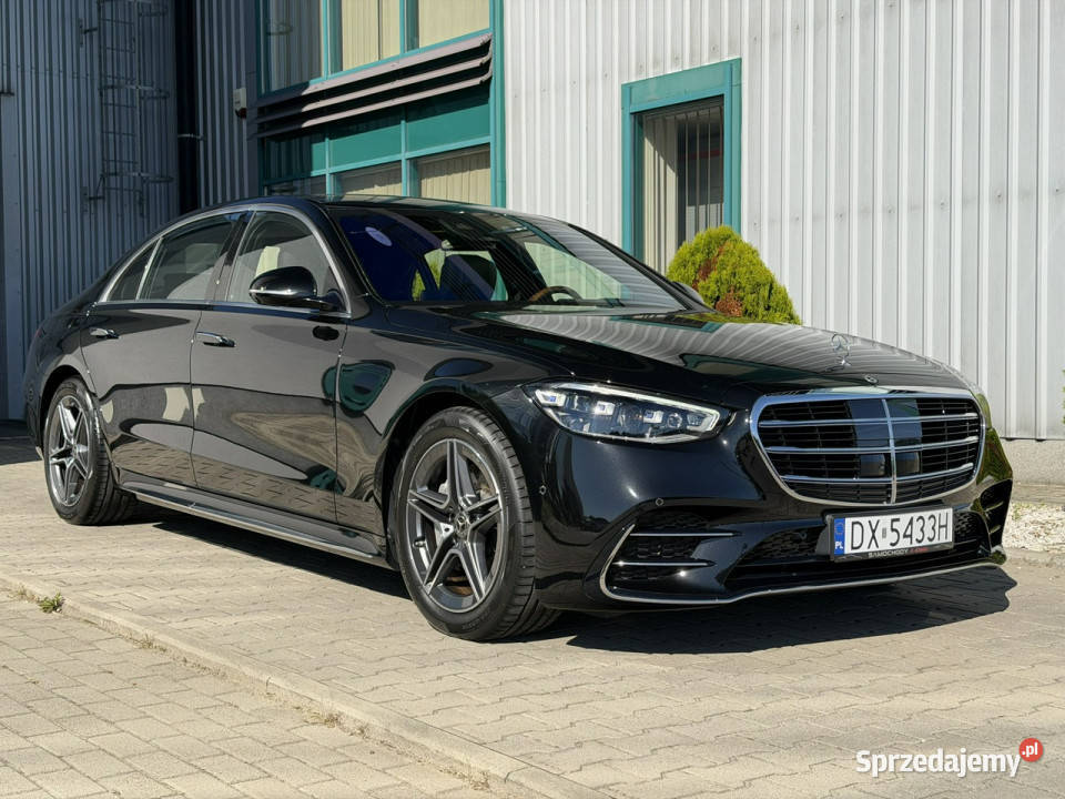 Mercedes S 450 Long 381 Executive telewizja regulowane zawieszenie Węgrzce
