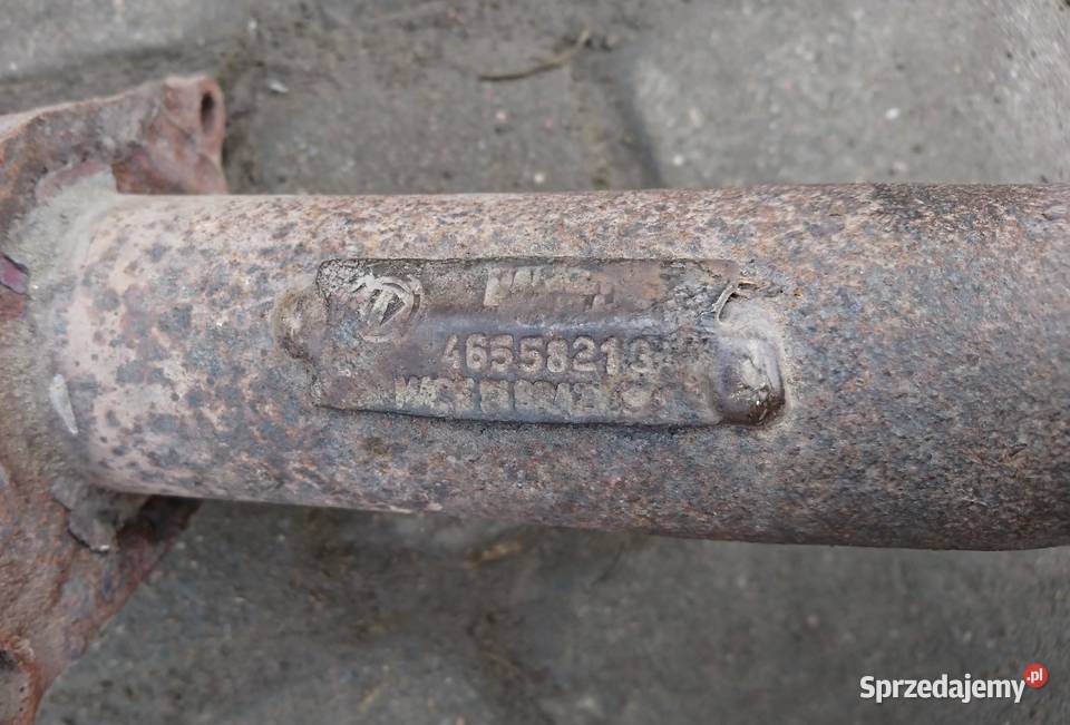 Komplet wydechu tłumik rura wydechowa Fiat Siena Puławy