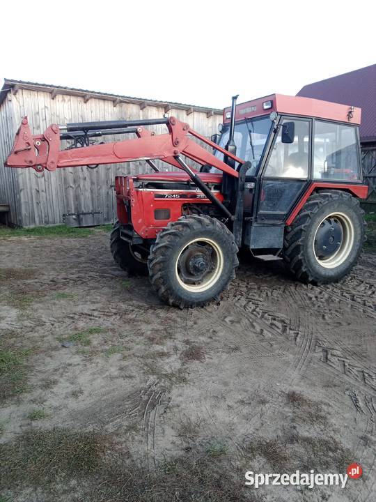 Zetor 7045 TURBO z ładowaczem mazowieckie Kołodziąż-Rybie