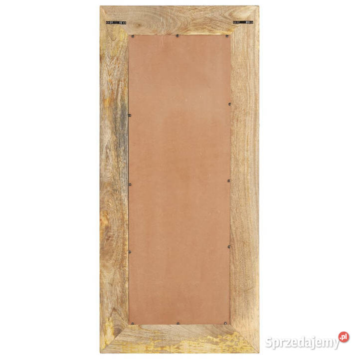 Lustro w ramie z litego drewna mango 50x3x110 Warszawa sprzedam