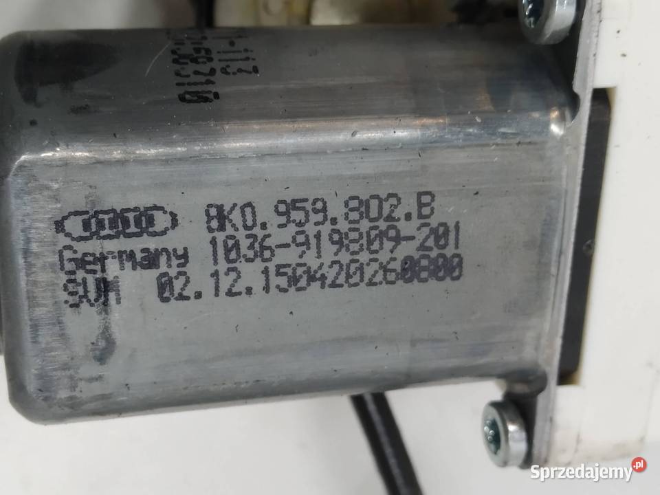 MECHANIZM SZYBY LEWY TYŁ SEDAN S7 4G8839461C