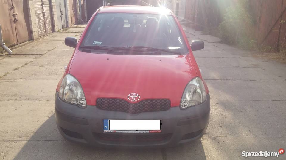 Toyota Yaris 10 Kat 2003 r Toyota Pomiechówek