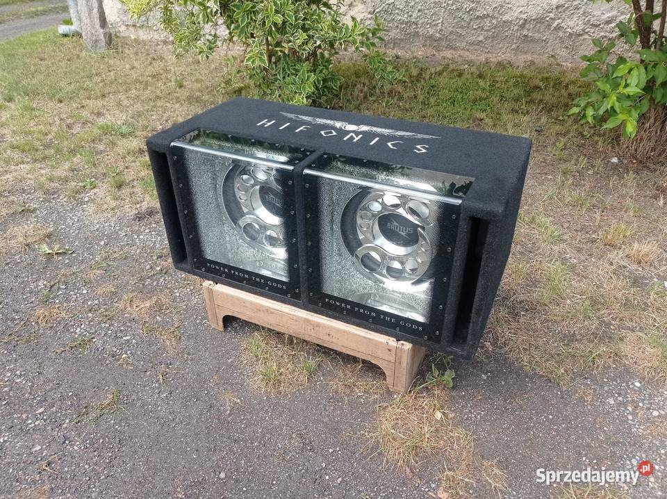 Subwoofer Tuba Skrzynia Basowa HIFONICS BRUTUS Głośniki dolnośląskie Dzierżoniów