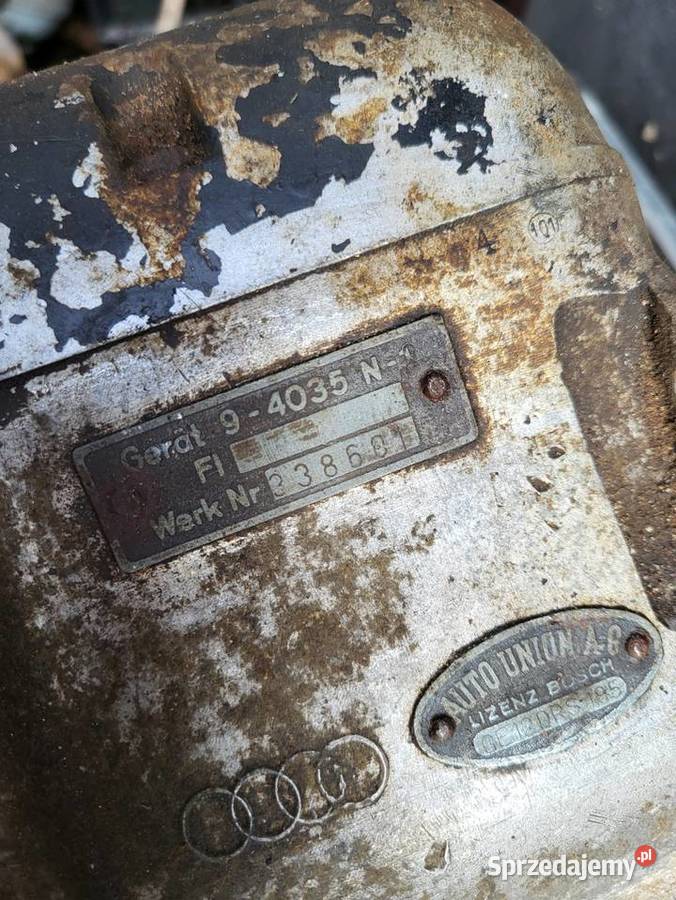 ISKROWNIK DKW AUTO UNION V12 JUNKERS AUTO GEROT Cylindry, głowice, pierścienie śląskie