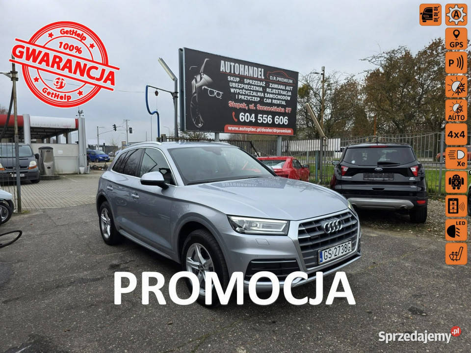 Audi Q5 20 TDI 140 Quattro Automat LED Virtual pomorskie Słupsk