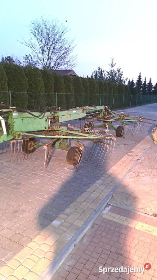 Zgrabiarka dwukaruzelowa Stoll 6m super stan