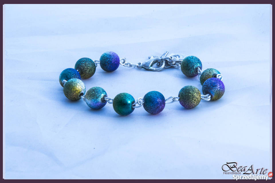 Różaniec dziesiątka bransoletka wielolokolorowa