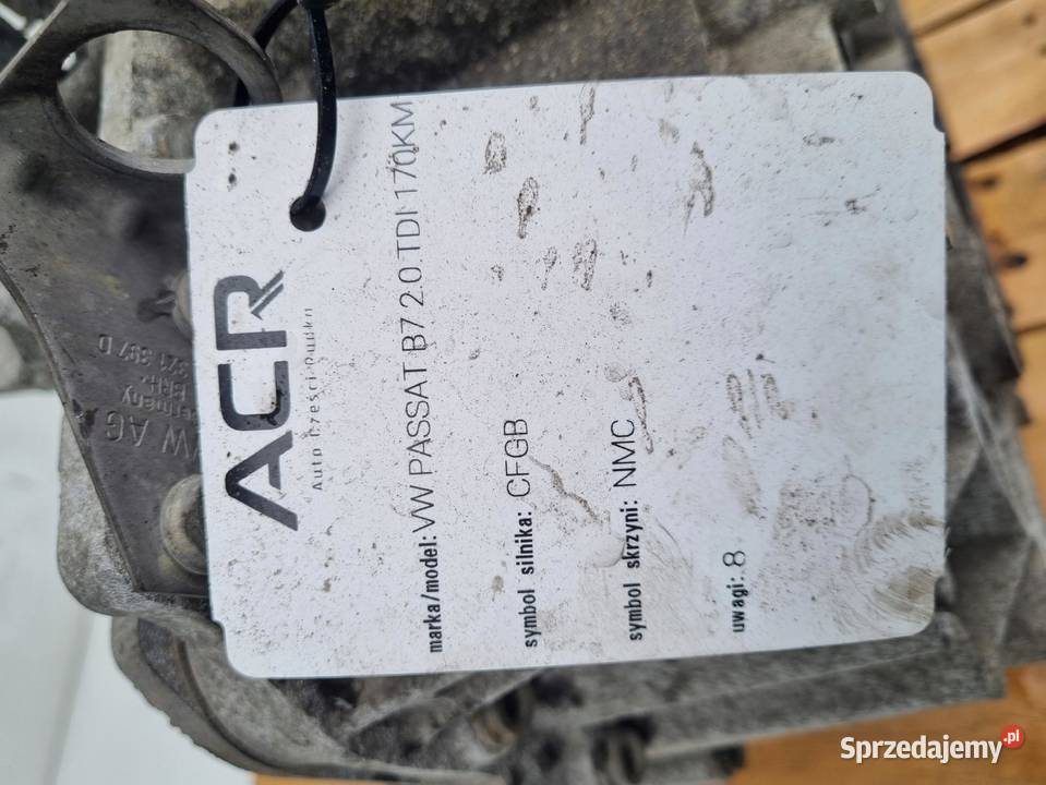 AUTOMATYCZNA SKRZYNIA BIEGÓW Skoda Superb 20 TDI Układ napędowy