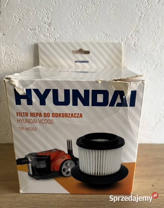 2 oryginalne filtry Hepa do odkurzacza Hyundai Szczecin