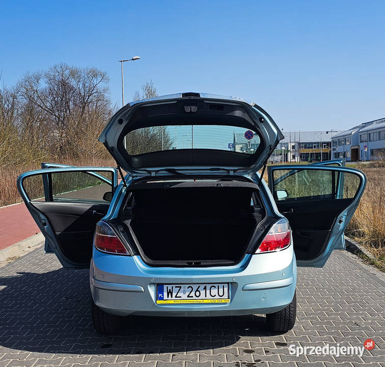 Opel Astra OPEL ASTRA H 14 90 66KW Błękitna Zielonki-Parcela sprzedam