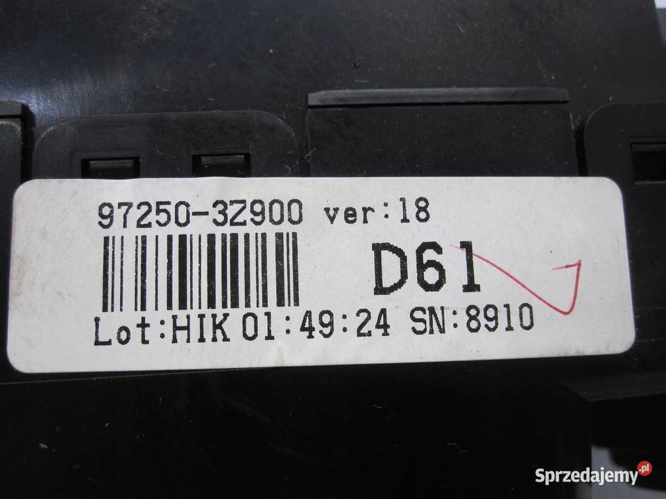 HYUNDAI i40 12r panel klimatyzacji 972503ZXXX