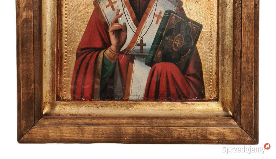 Ikona Święty Mikołaj z Miry Cudotwórca 0464 mazowieckie Warszawa