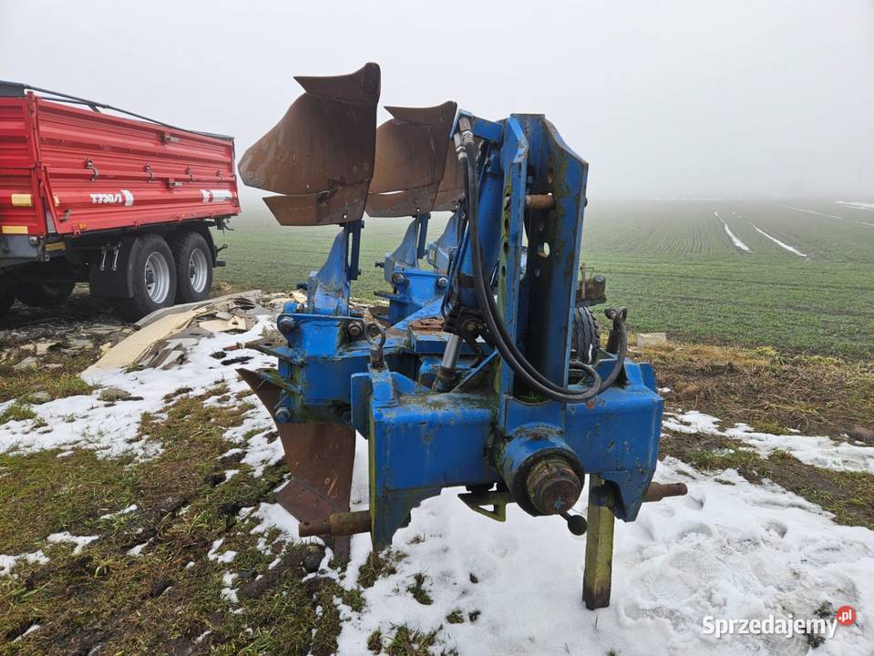 Pług Rabewerk 4ro skibowym obrotowy Rabewerk wielkopolskie Arcugowo