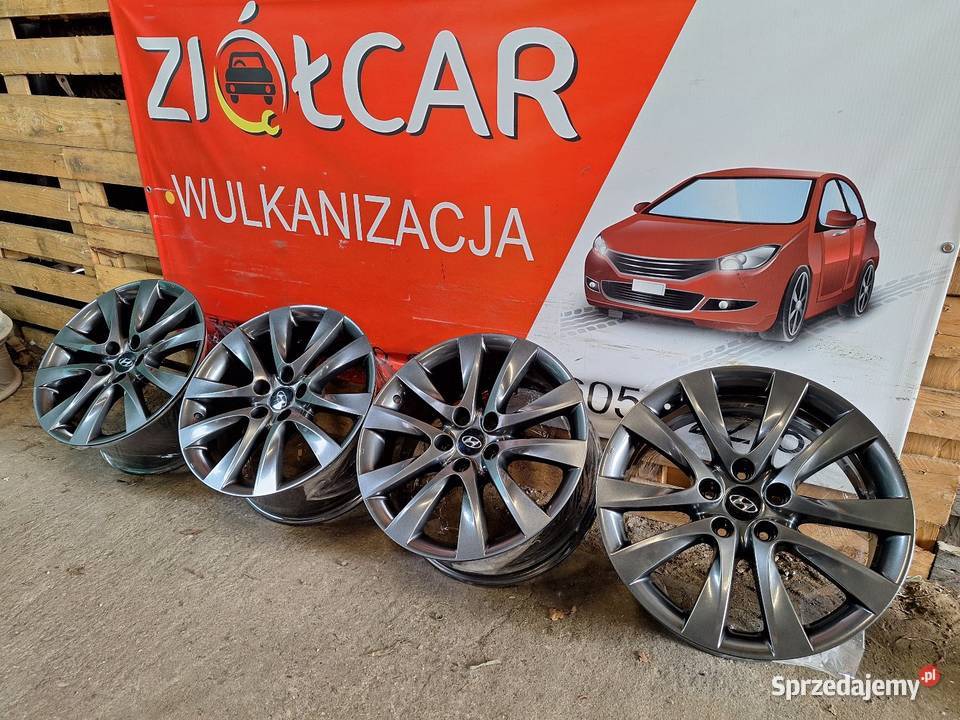 Alufelgi 5x1143 18 ET46 HYUNDAI i40 ix20 Santa Choceń