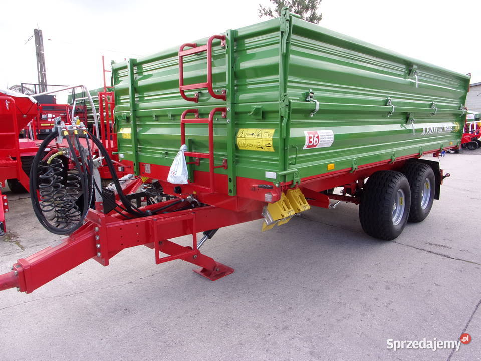 NOWA Przyczepa TANDEM paletowa T6632 PRONAR 7ton łódzkie Opoczno