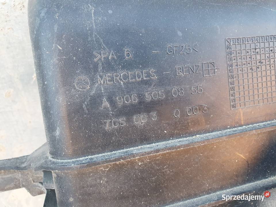 MERCEDES SPRINTER W906 OBUDOWA WENTYLATORA wielkopolskie Międzychód