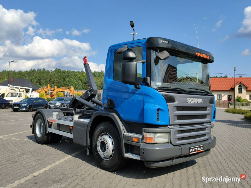 Scania P 280 N321 EURO 5 Hakowiec Hak 4x2 487500km Samochody ciężarowe Widełki sprzedam