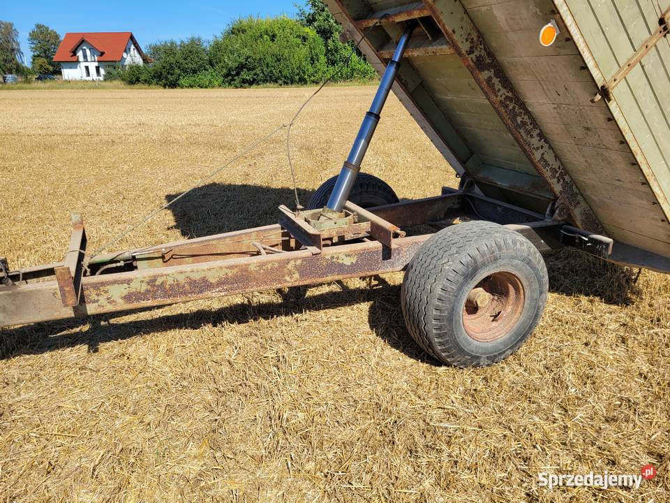 Przyczepa jednoosiowa wywrotka 6 ton Darłowo