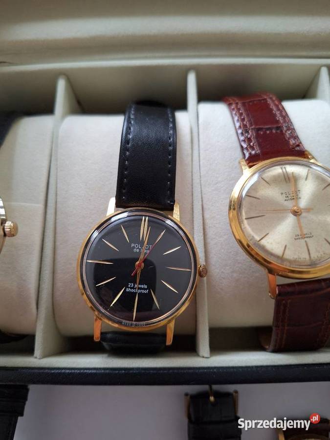 Poljot de luxe shockproof automatic łucz sekonda kujawsko-pomorskie Grudziądz