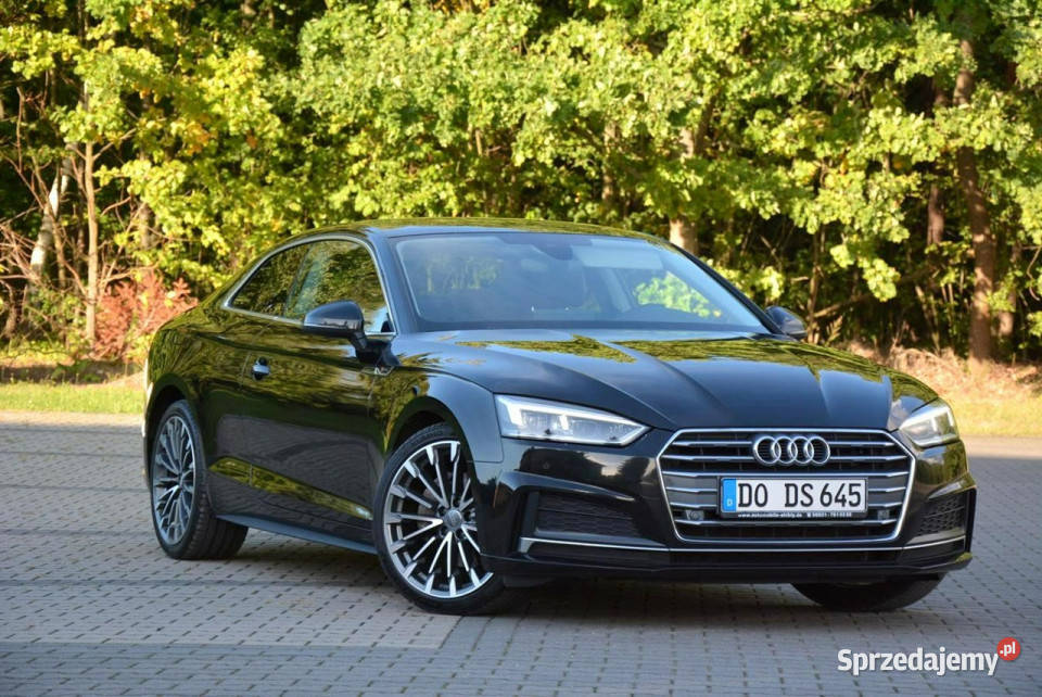 Audi A5 Coupe SLine Virtual Cockpit Led Navi MMI Sportowy / Coupe A5 Ostrów Mazowiecka