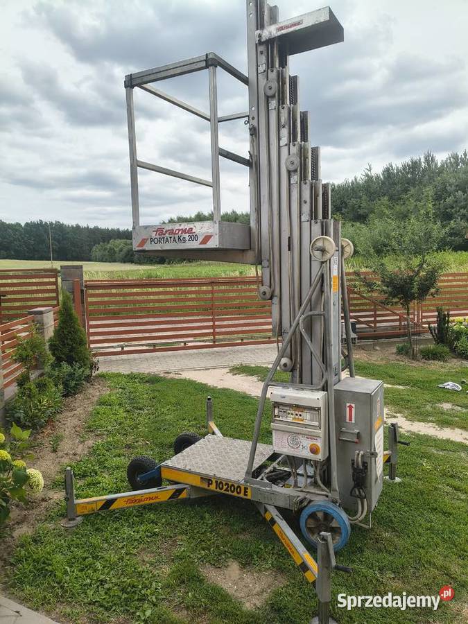 Zwyżka podnośnik koszowy Faraone Pozostałe kujawsko-pomorskie Lipno