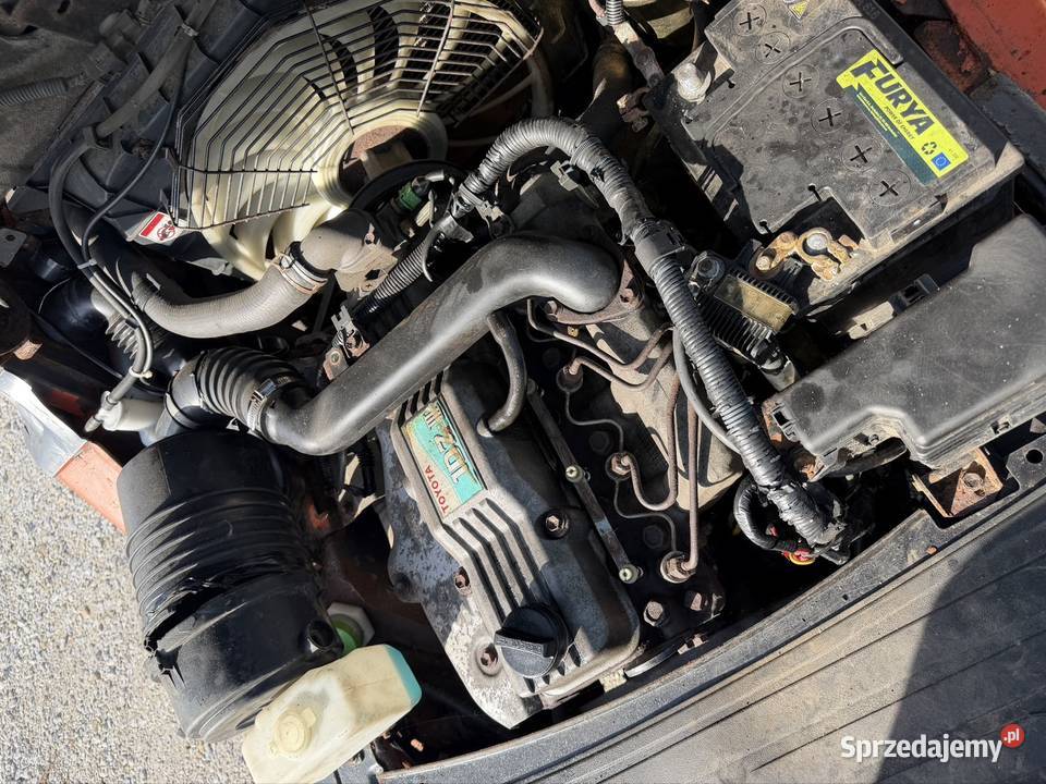 Wózek widłowy Toyota 8FDF25 Triplex 470 Wózki widłowe Wózki widłowe Kuchary