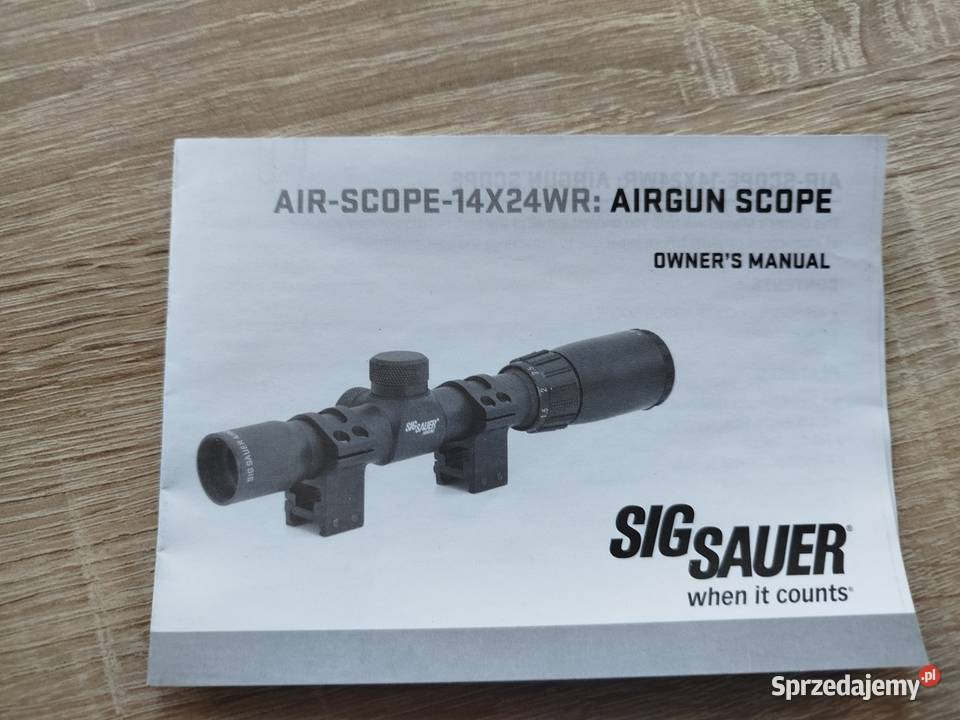 Sig Sauer MCX CO2 Rifle Black air Rifle Wałbrzych