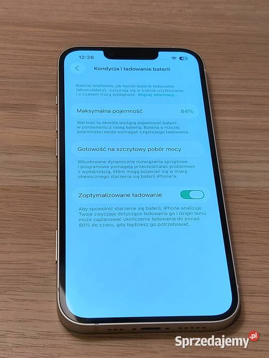 iPhone 14 128GB 84 Biały Nowy