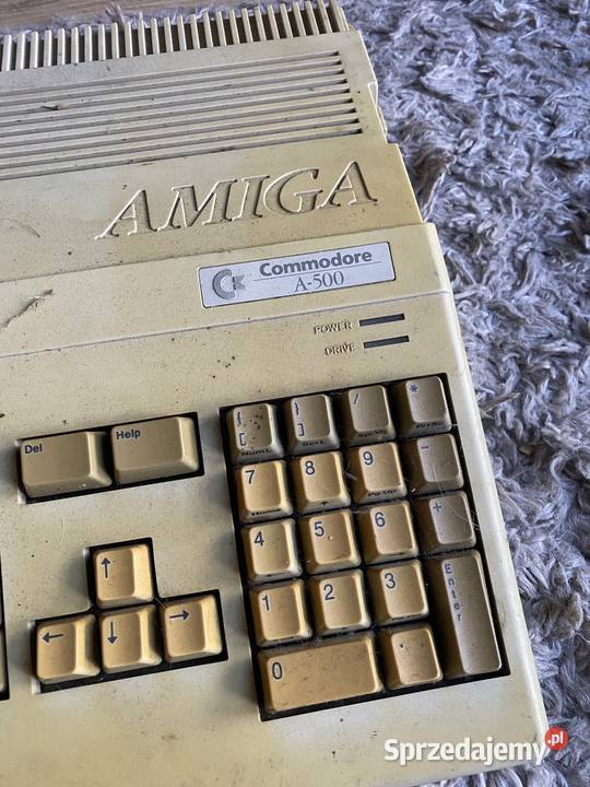 Komputer Retro Amiga Commodore A500 Lwówek Śląski