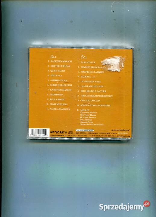 Accordion Hits Płyta Cd Szczecin