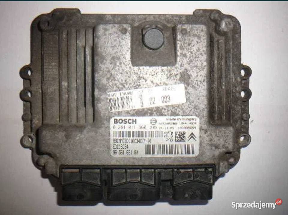 Komputer moduł sterownik silnika Peugeot 206 Ostrów Wielkopolski