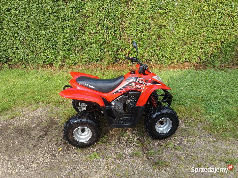 Quad kymco czerwony maxxer50cc świętokrzyskie Lechów