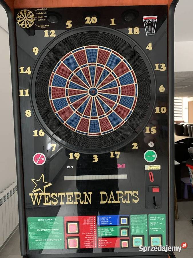 Profesjonalny Dart Elektroniczny WESTERN DARTS Kalety