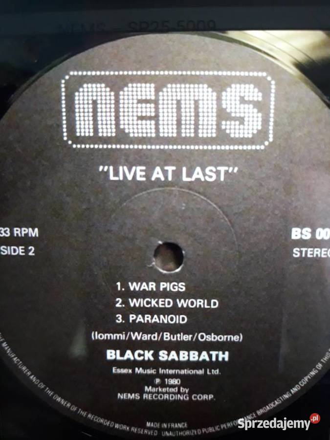 Niezapomniane koncerty klasyka BLACK SABBATH