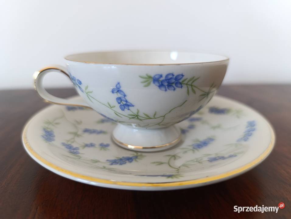 Zeh Scherzer Bavaria porcelana duo filiżanka i pomorskie Gdańsk