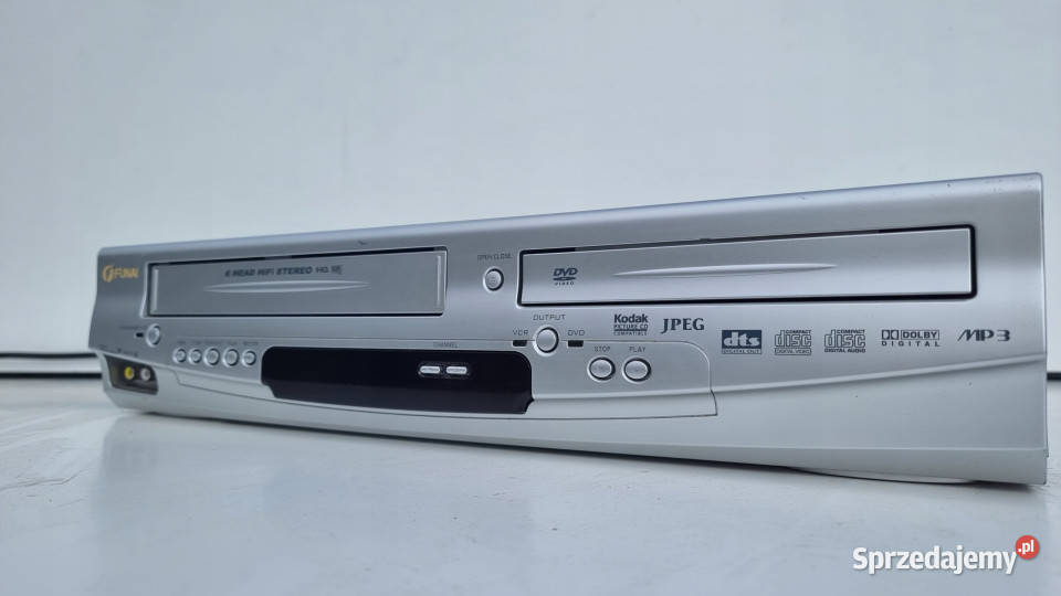 Video magnetowid dvd Funai DPVR6630 VHS CD MP3 Międzychód