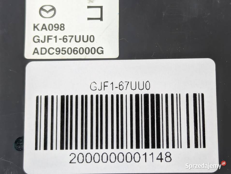 MODUŁ STEROWNIK PARKOWANIA PDC MAZDA 6 GJF167UU0 Białystok