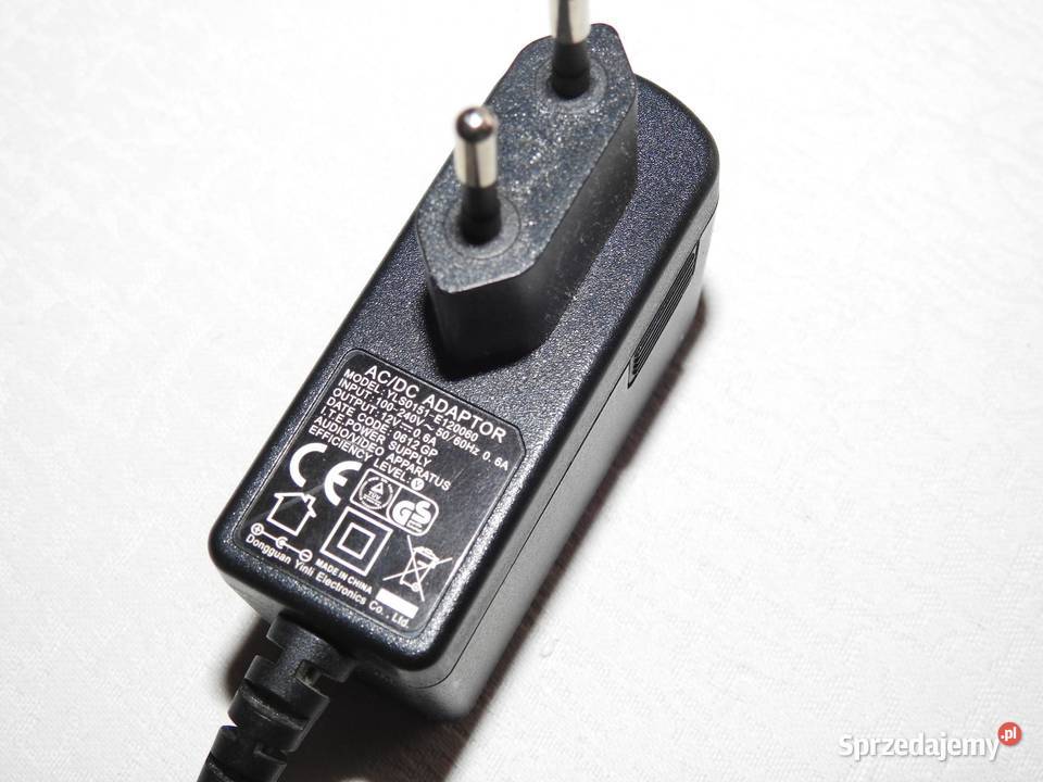 Zasilacz ładowarka 12V06A Przemyśl