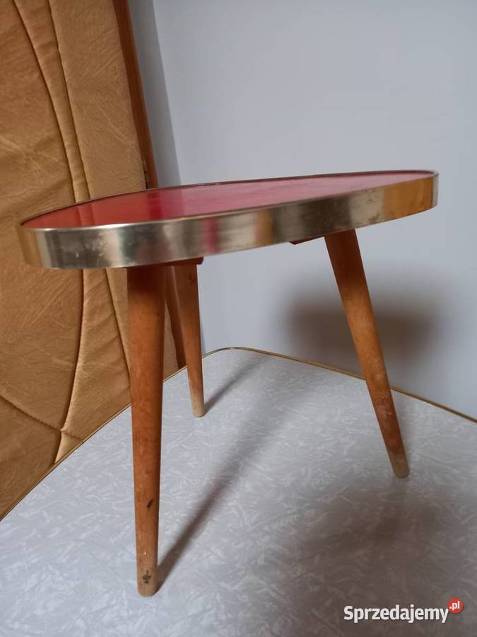 Stary kwietnik PRL patyczak vintage Rawicz