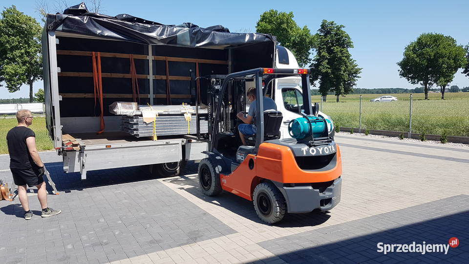 Regał paletowy ocynkowany HX 3m zestaw 18miejsc Siedlce
