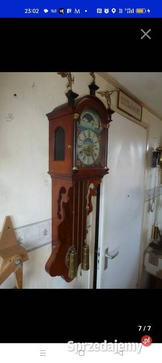 ZEGAR FRYZYJSKI ŚCIENNY
